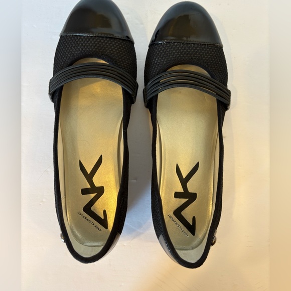 Anne Klein Sport black slip-on flat shoes size 7.5 M - Picture 7 of 11